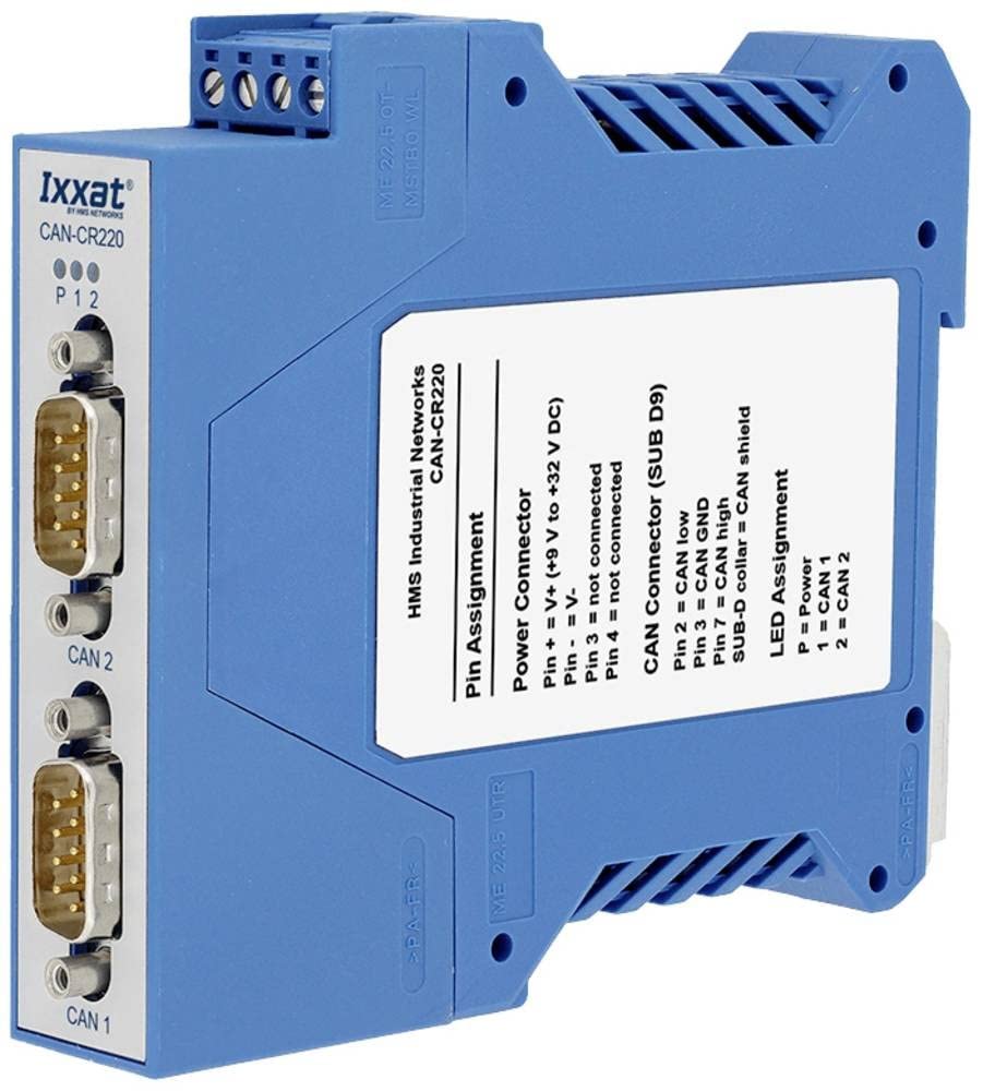 Ixxat 1.01.0067.44400 CAN-CR220 CAN Repetidor 1 unidad