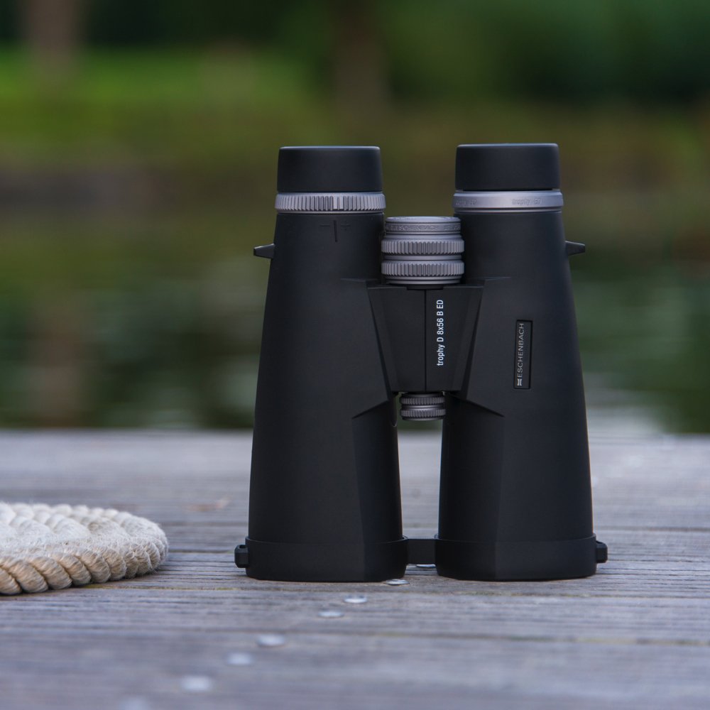 Eschenbach Trophy D 8x56 ed óptica prismáticos, Negro
