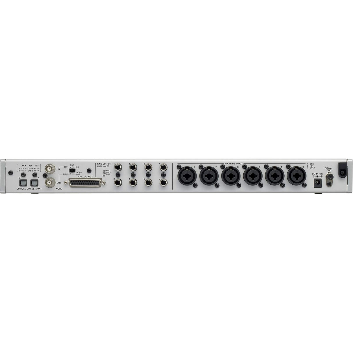 Tascam Serie 8p Dyna - Convertidor A/D de 8 Canales, preamplificador de micrófono con compresor analógico