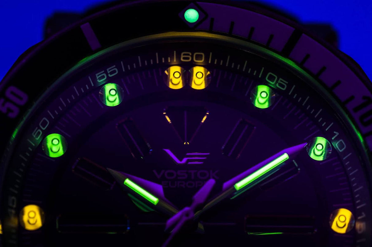 Vostok Europe Reloj Analógico para Hombres de Automático con Correa en Cuero 620E632