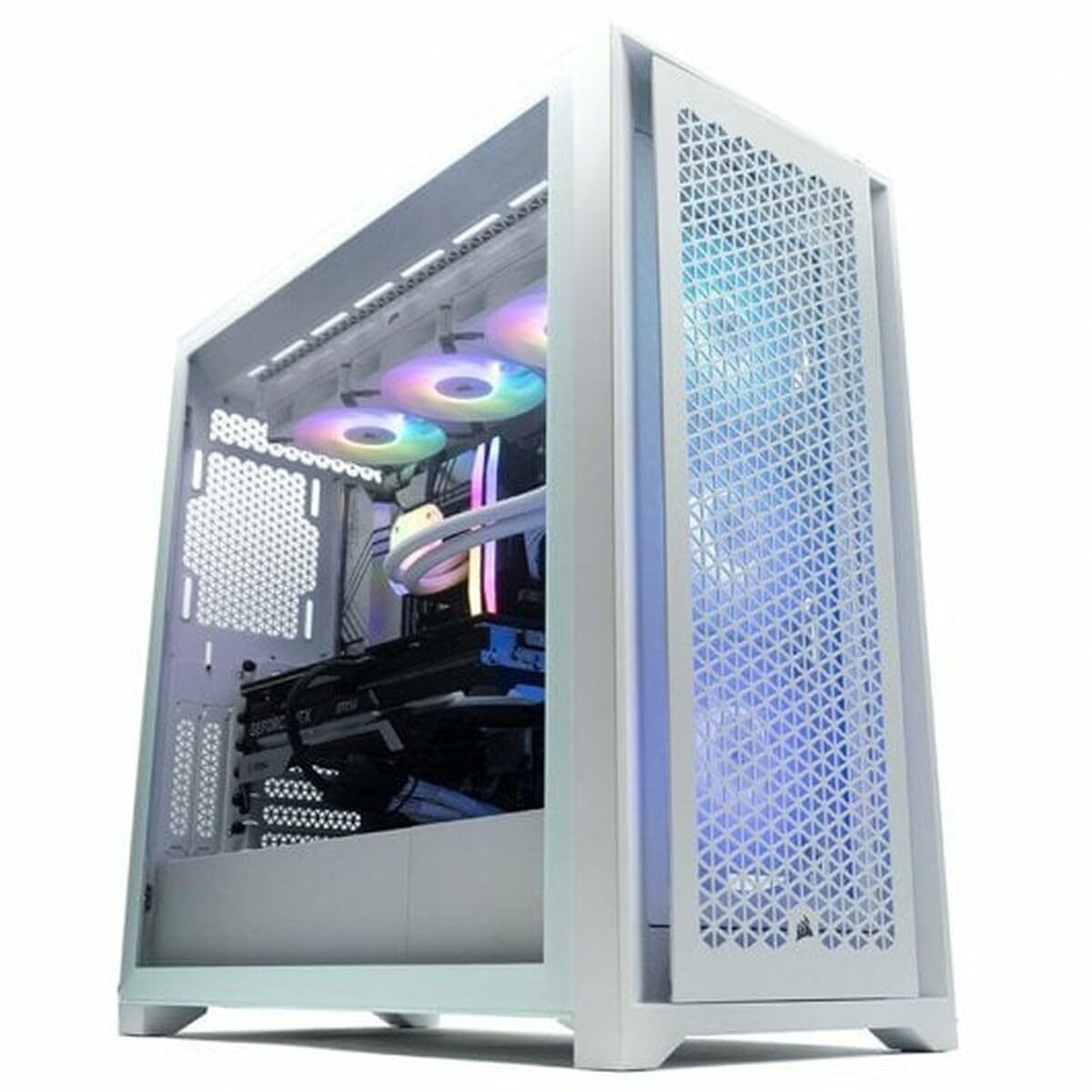 PcCom PC de Sobremesa iCUE Nvidia Geforce RTX 4070 Intel Core i7-13700KF 32 GB RAM 1 TB SSD