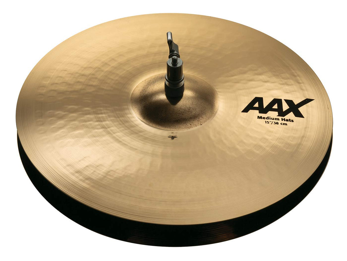 SABIAN - 15" AAX Medium Hats, Brilliant Finish