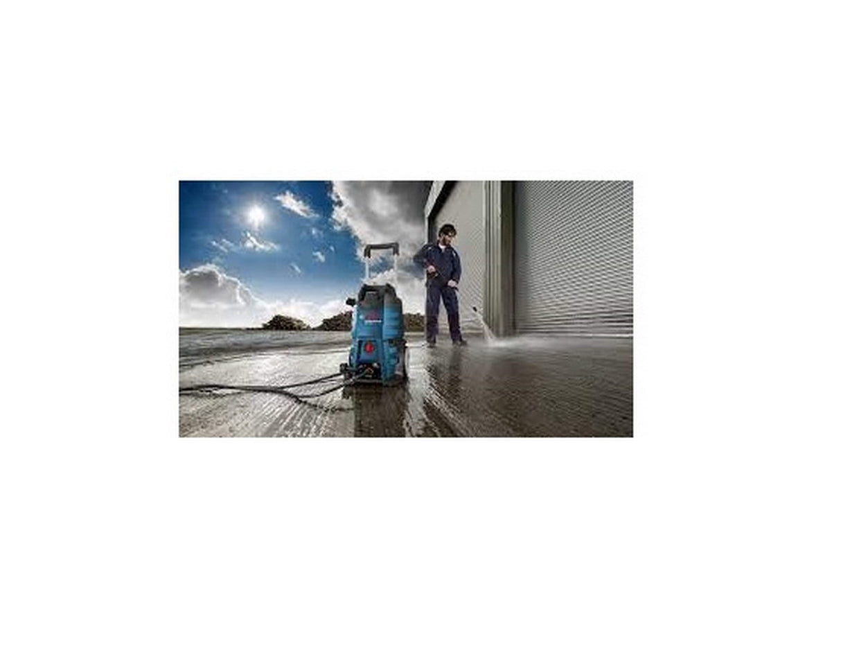 Bosch Professional GHP 5-65 X - Hidrolimpiadora de alta presión (160 bares, 520 l/h, enrollador de manguera, 2 lanzas)