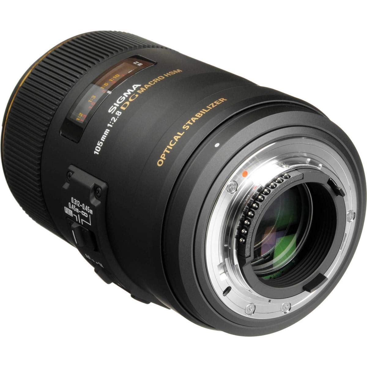 Sigma EX DG Macro NAFD OS HSM - Objetivo para Nikon (distancia focal fija 105 mm, apertura f/2.8-22, diámetro 79 mm) color negro