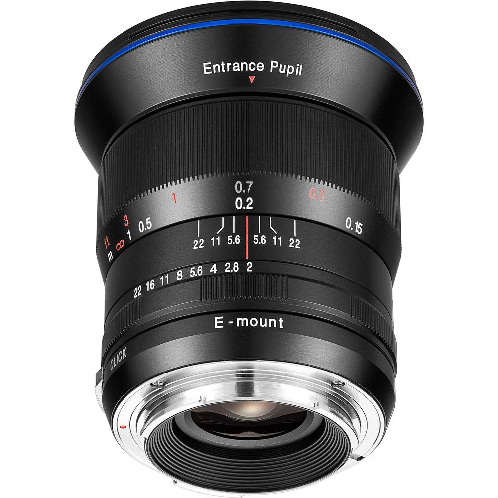 Venus Optics VE1520 - Objetivo 15 mm f/2 Ultra Gran Angular para Sony E, Color Negro
