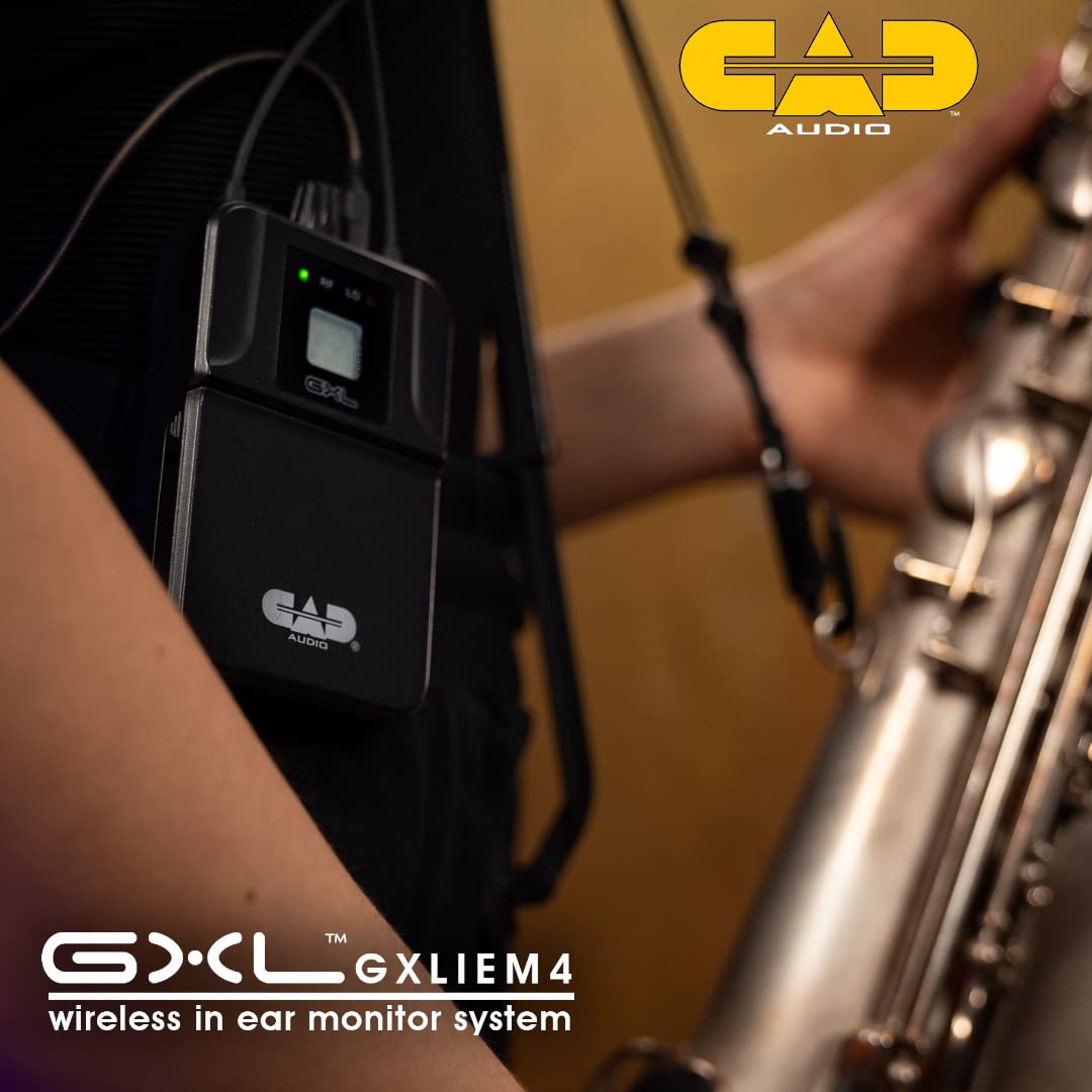 CAD AUDIO Monitor de Audio intrauditivo, estándar (GXLIEM4)