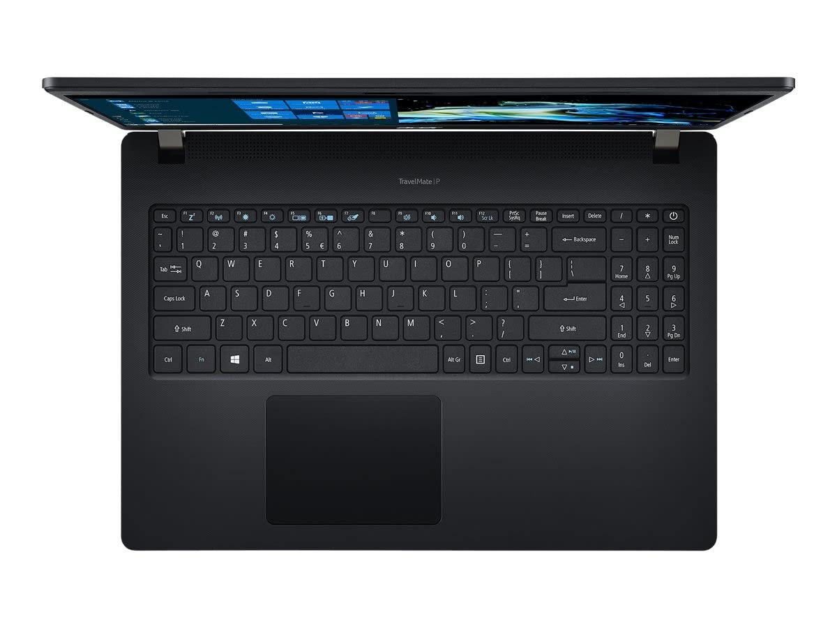 Acer TravelMate P2 TMP215-52-34MS - Ordenador Portátil Commercial 15.6" HD (Intel Core i3-10110U, 4GB RAM, 256GB SSD, Intel UHD Graphics, Windows 10 Pro) Negro - Teclado QWERTY Español