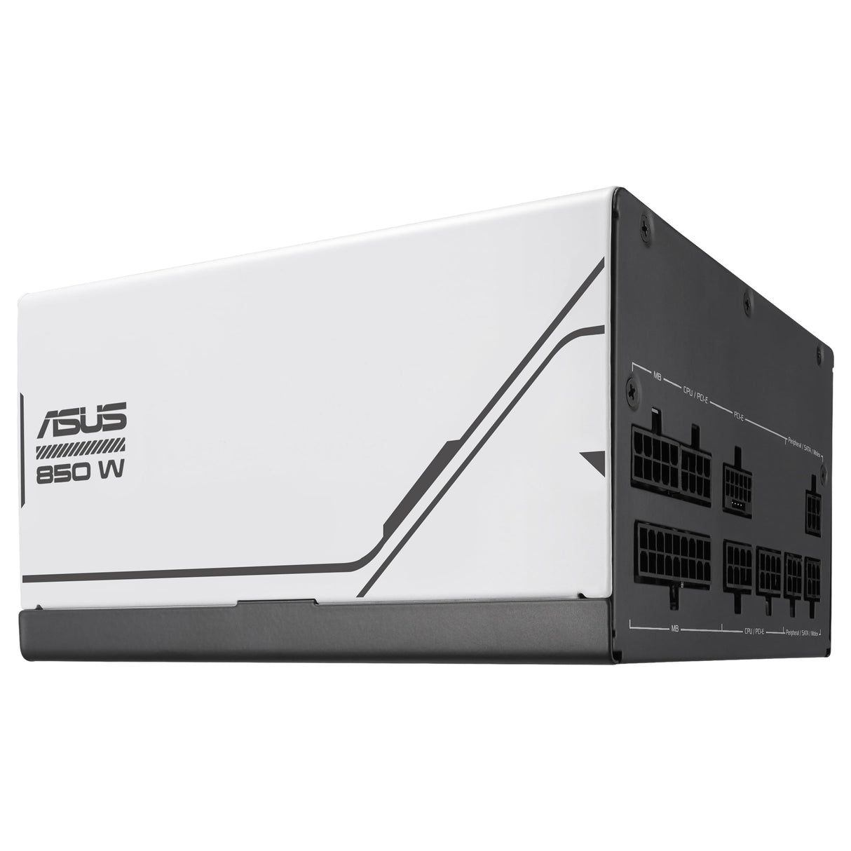 ASUS Prime 850W Gold (850 vatios, Compatible con ATX 3.1, Fuente de alimentación Totalmente Modular, 80+ Gold, rodamientos de Bolas Dobles, Dos Opciones de Color en uno, 8 años de Cobertura)