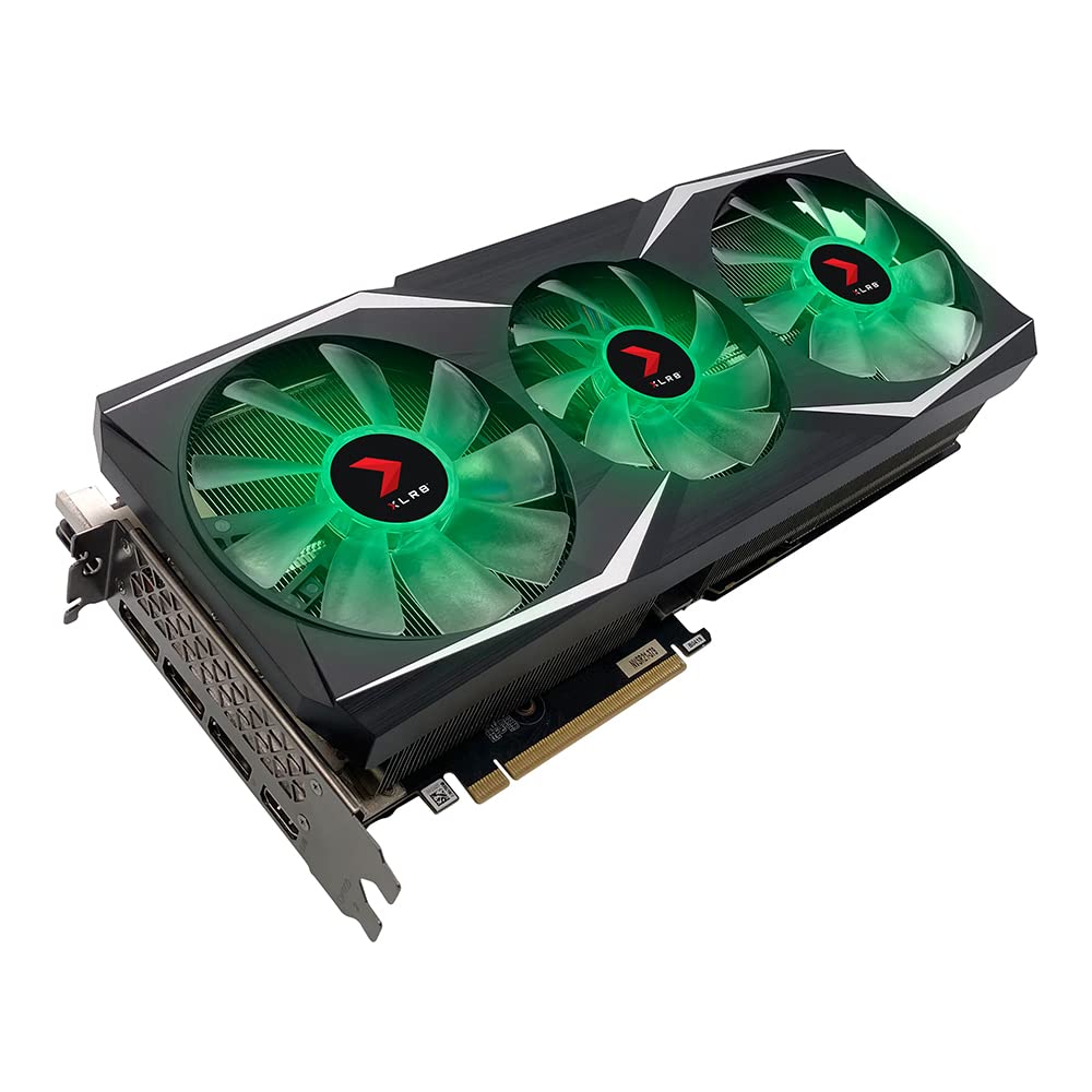 PNY GeForce RTX 3090 Ti 24GB GDDR6X XLR8 Gaming Epic-X RGB Uprising Triple Fan Tarjeta gráfica Overclocked Edition, Black