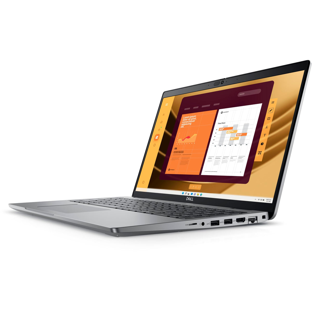 DELL Latitude 5550 Intel Core Ultra 5 125U Ordinateur Portable 39,6 cm (15.6") Full HD 8 Go DDR5-SDRAM 512 Go SSD Wi-Fi