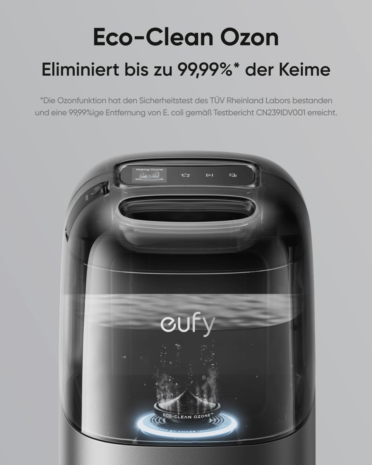 Eufy S1 Pro - Saug- und Wischroboter Saug-Wisch-Roboter mit Echtzeitselbstreinigung