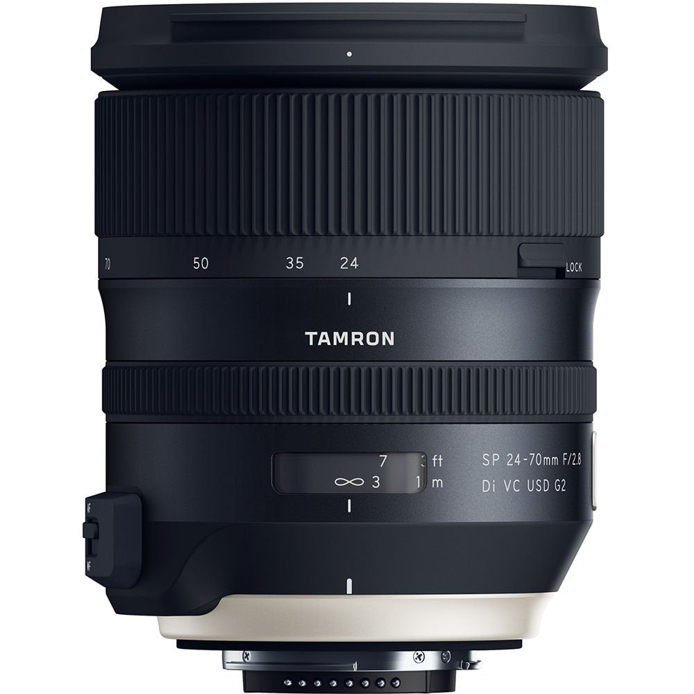 Tamron T81066 - Objetivo para cámara Nikon (SP 24-70mm, Apertura F/2.8 Di, Rendimiento de estabilización VC USD G2 A032)