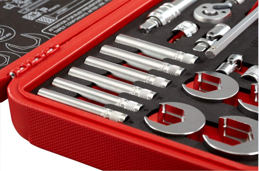 Nerrad Tools NTTAPEXKIT1 Tapex - Juego de llaves para grifo, color negro