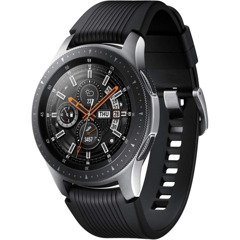 Samsung Galaxy Watch 46mm - SM-R805 Reloj Inteligente Negro, Plata (Silver)