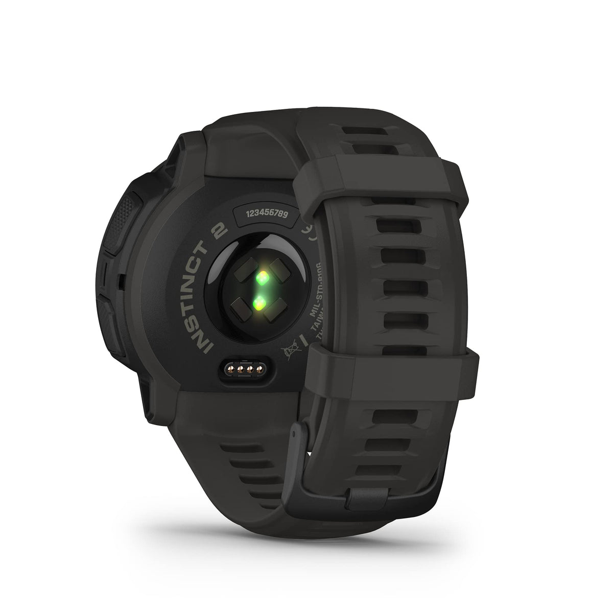 Garmin Instinct 2, Reloj Inteligente con GPS Resistente al Agua, Funciones Deportivas, Pulsioximetría, Puntuación de Sueño y Notificaciones del Smartphone, Negro
