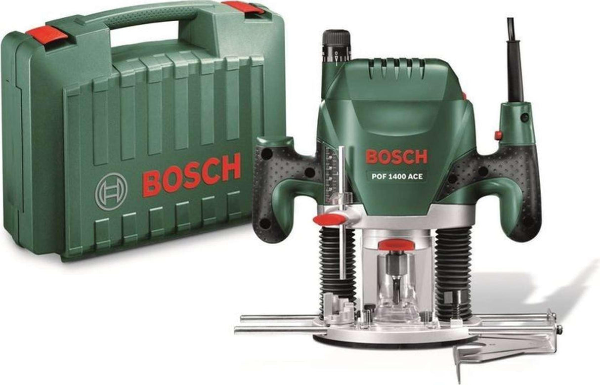 Bosch 0.603.26C.800 Fresadora con maletín 1400 W, 240 V