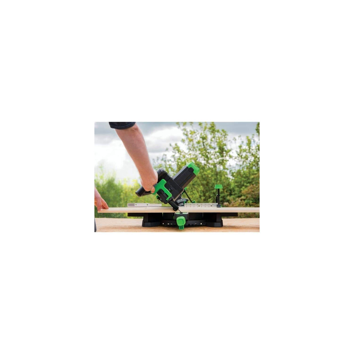 Evolution F210SMS Sierra de inglete radial multimaterial EVOLUTION Power Tools