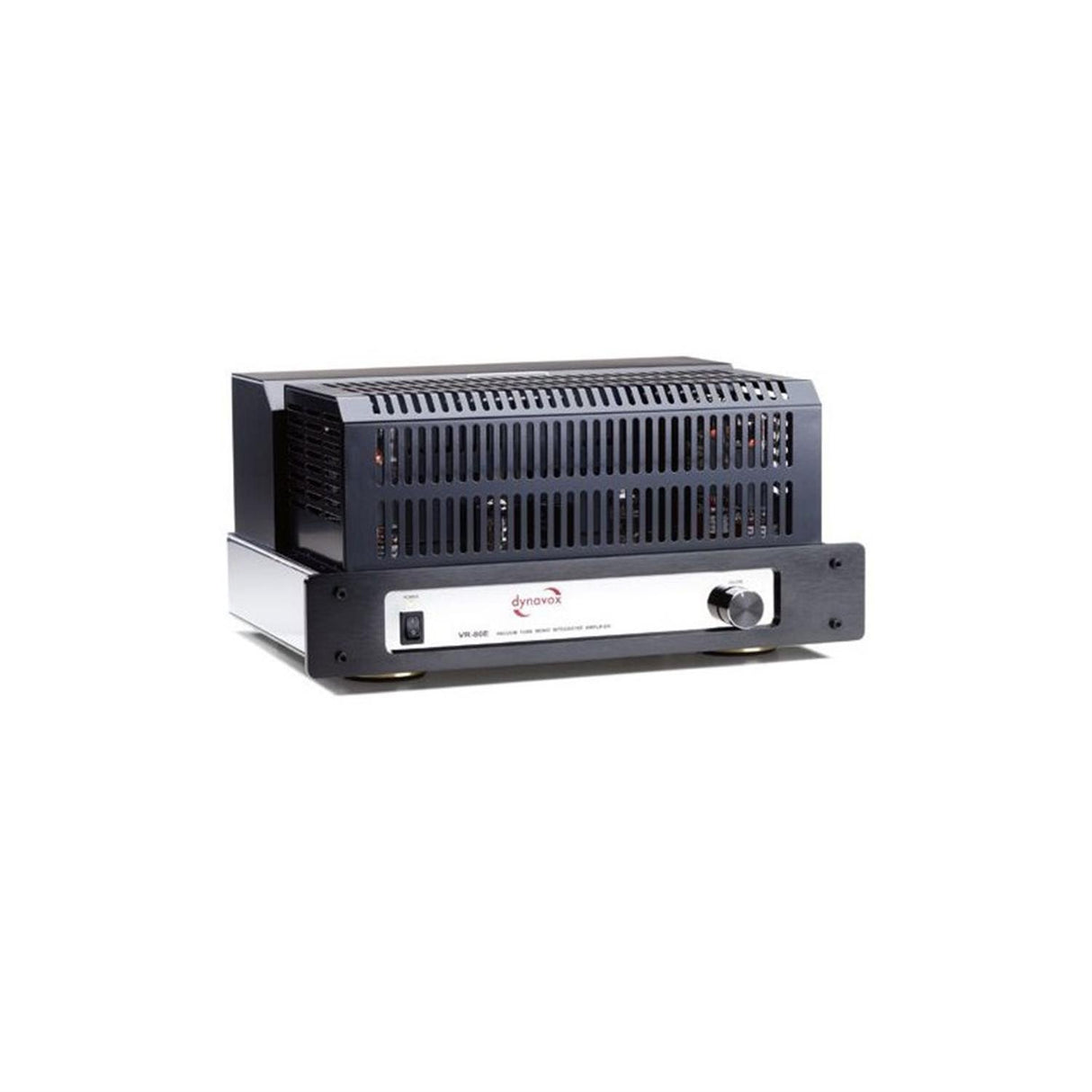 Dynavox VR-80E - Amplificador a válvulas mono, color negro y cromo (importado)