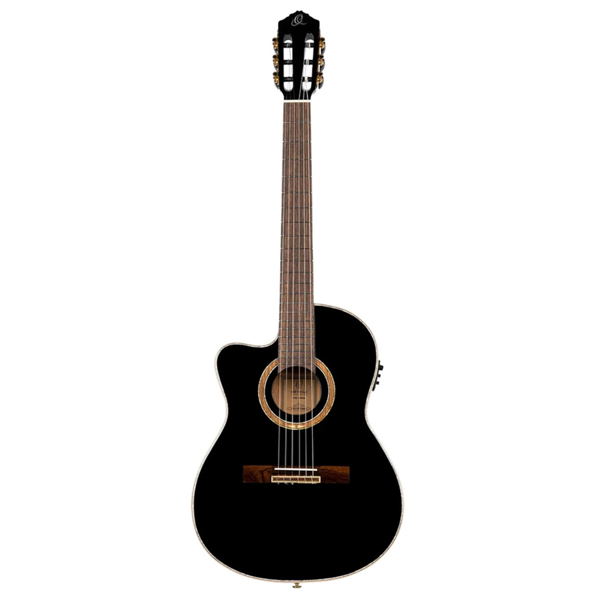 Ortega RCE138-T4BK-L - Guitarra electroacústica, para zurdos