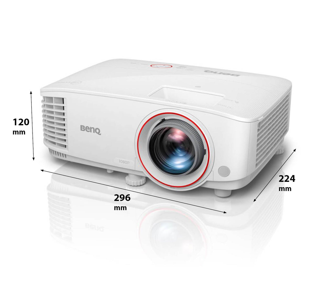 BenQ TH671ST Proyector 1080P FHD, 3500 ANSI Lumen, Tiro Corto