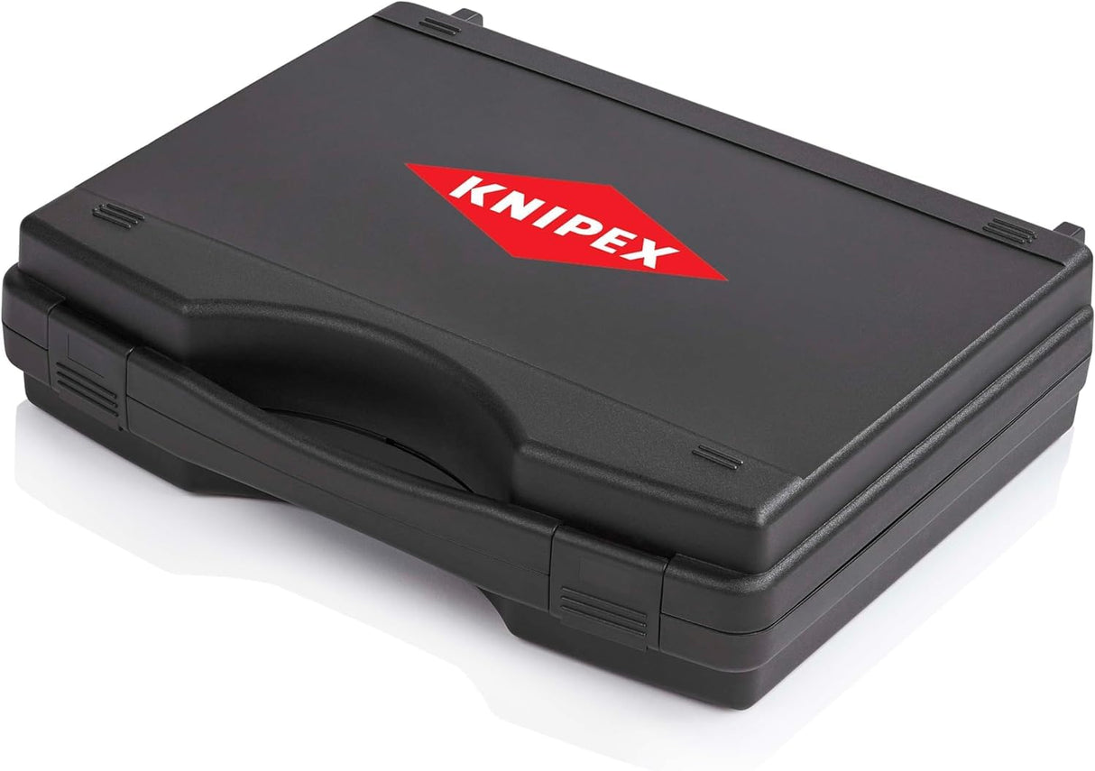 KNIPEX 97 91 04 V01 Maleta de herramientas para aplicaciones fotovoltaicas para conectores para cables solares MC4 (Multi-Contact) 7 piezas