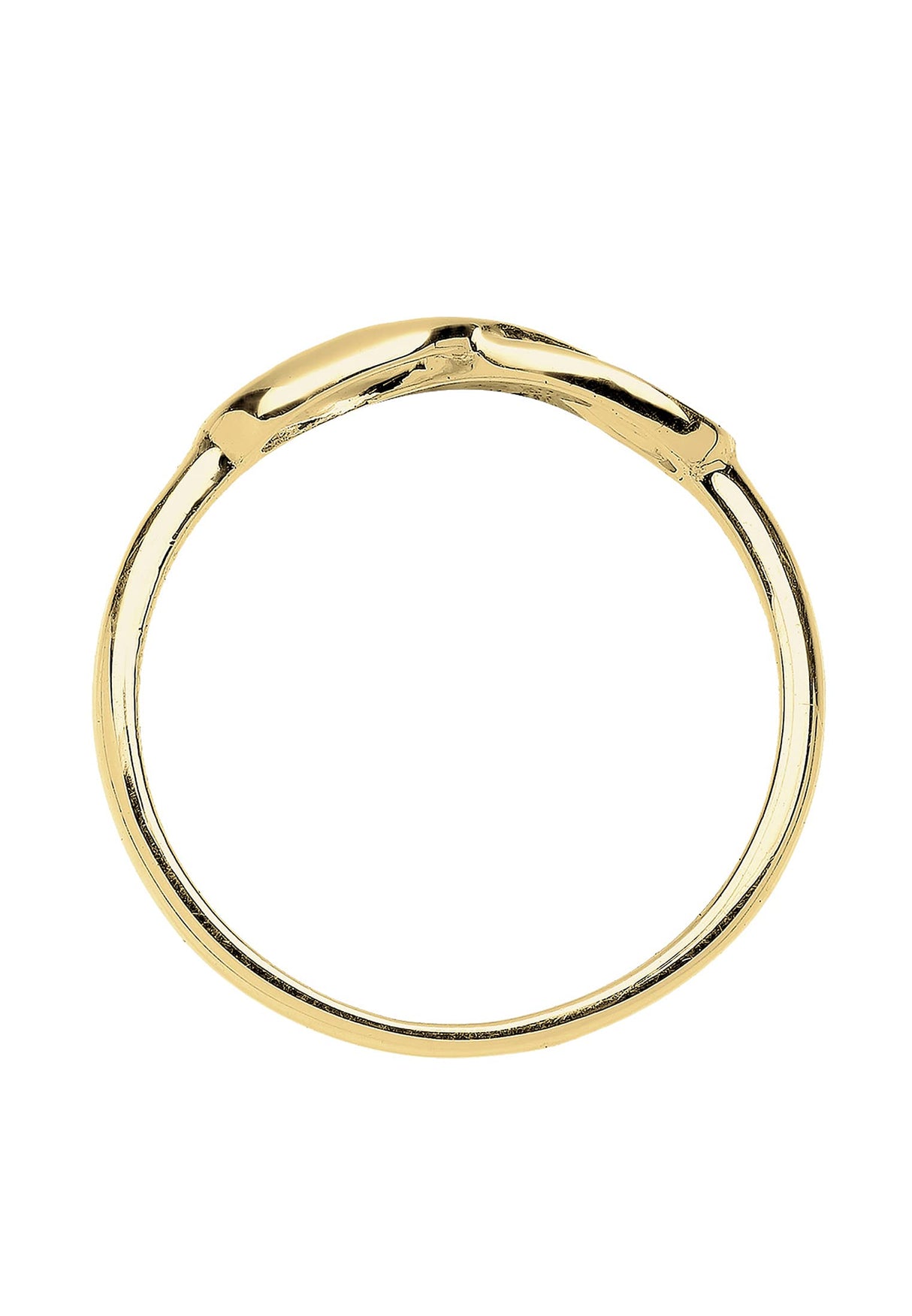 ELLI y ELLI PREMIUM Damen-anillo apilables anillo Infinity 375 oro amarillo - 0610193114
