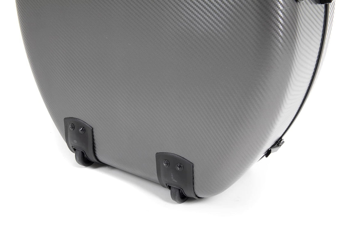 Gewa PS353126 Estuche Cello Policarbonato 4.6, 4/4 Gris Rolly