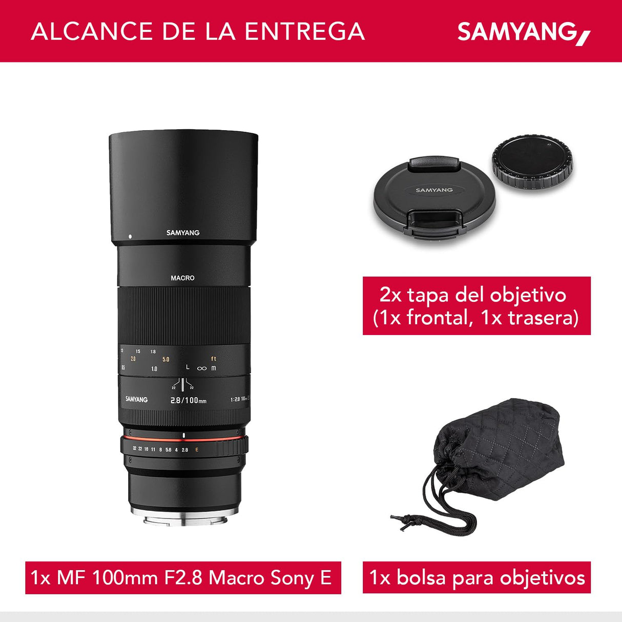 Samyang 100mm 1:2,8 Sony E-Mount