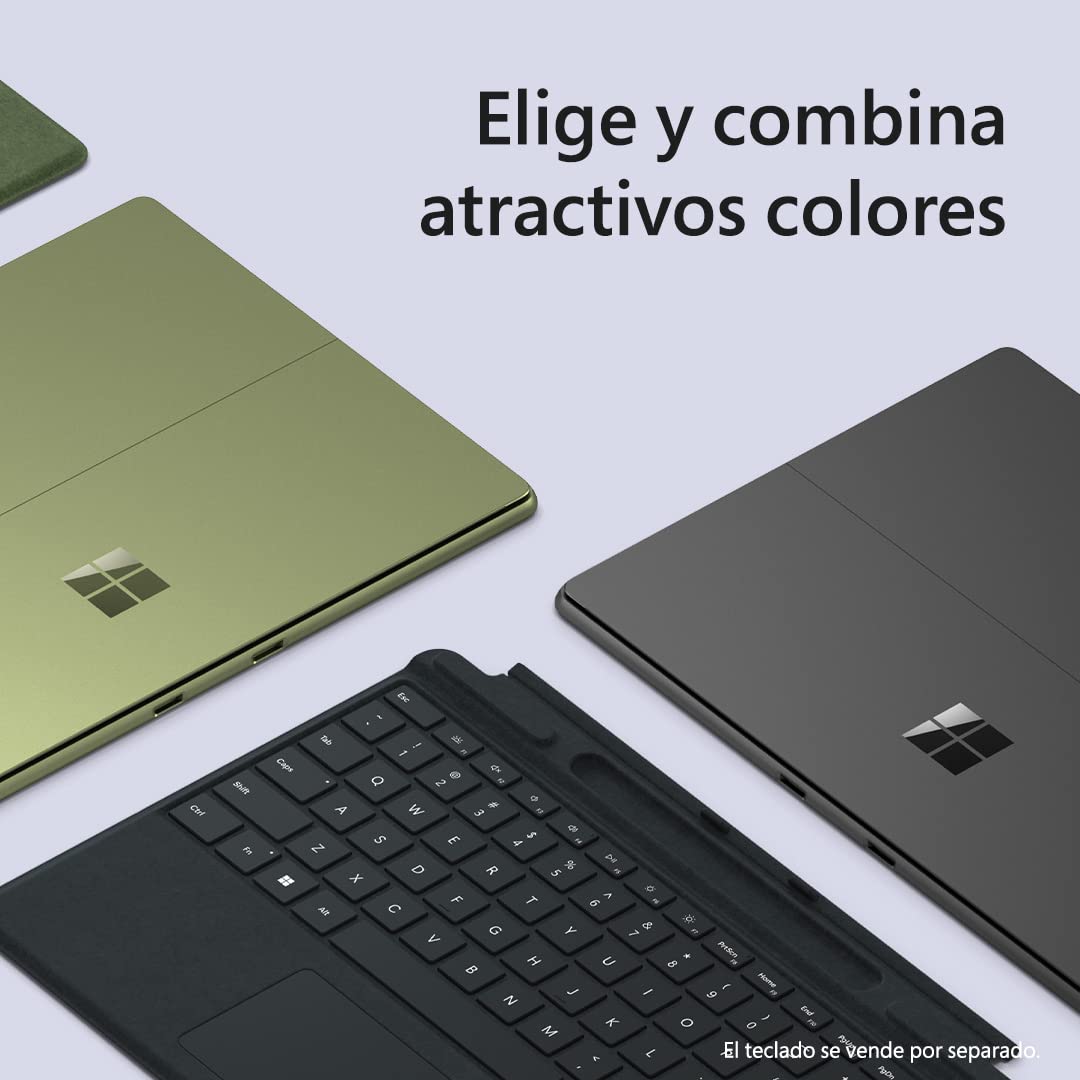 Microsoft Surface Pro 9 - (Intel Core EVO i7-1255U, 16GB RAM, 512GB SSD con Iris Xe graphics y Windows 11), Negro