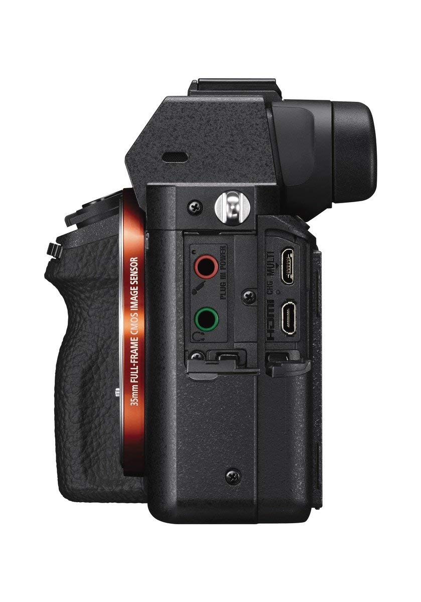 Sony Alpha 7 II - Cámara evil de fotograma completo con objetivo Zoom Zeiss 24-70mm f/4.0, 24.3 Megapíxeles, enfoque automático híbrido rápido, estabilización de imagen óptica de 5 ejes
