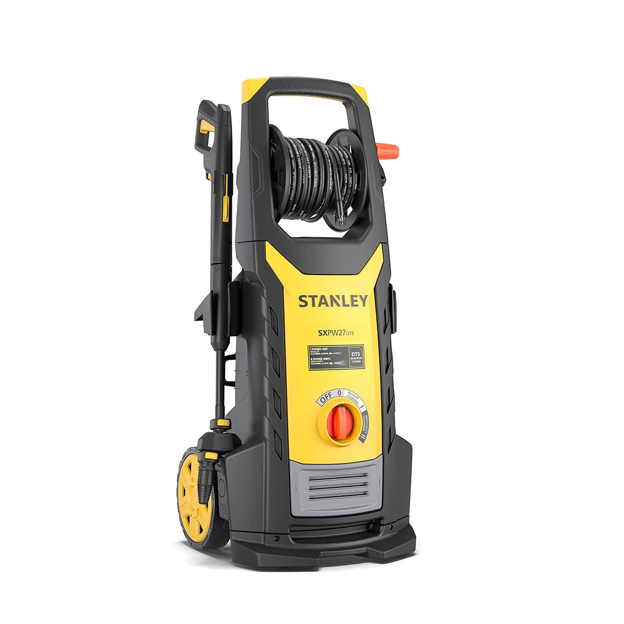 Stanley Hidrolimpiadora de Alta Presión SXPW25DTSE con 2 Motopompas (2500 W, 150 Bar, 810 l/h)