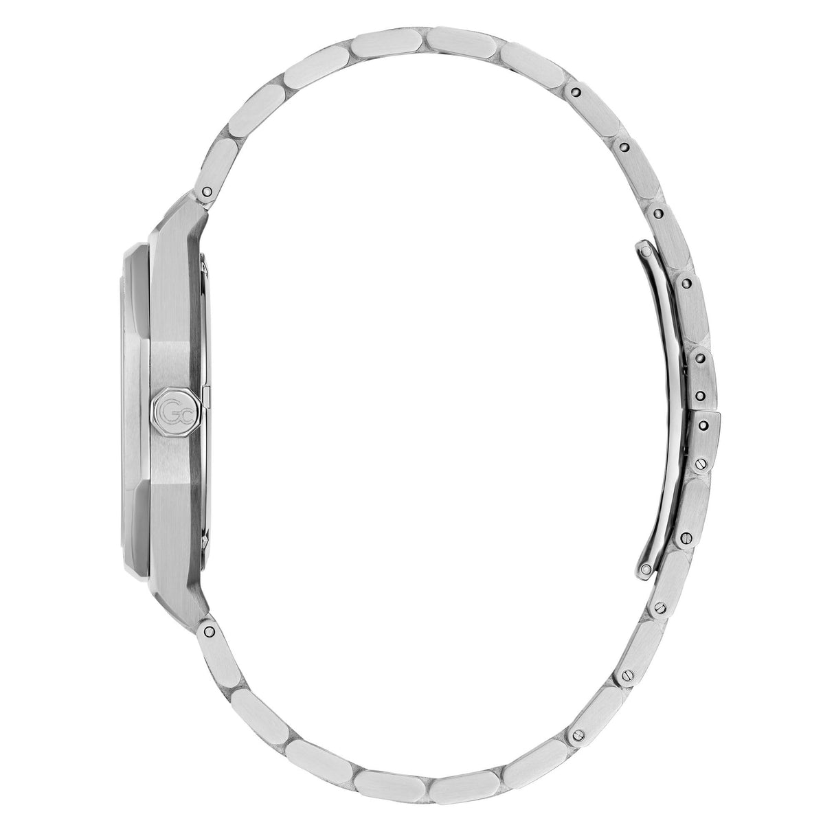 Guess Reloj Analógico para Mujer de Cuarzo con Correa en Acero Inoxidable Z25003L7MF