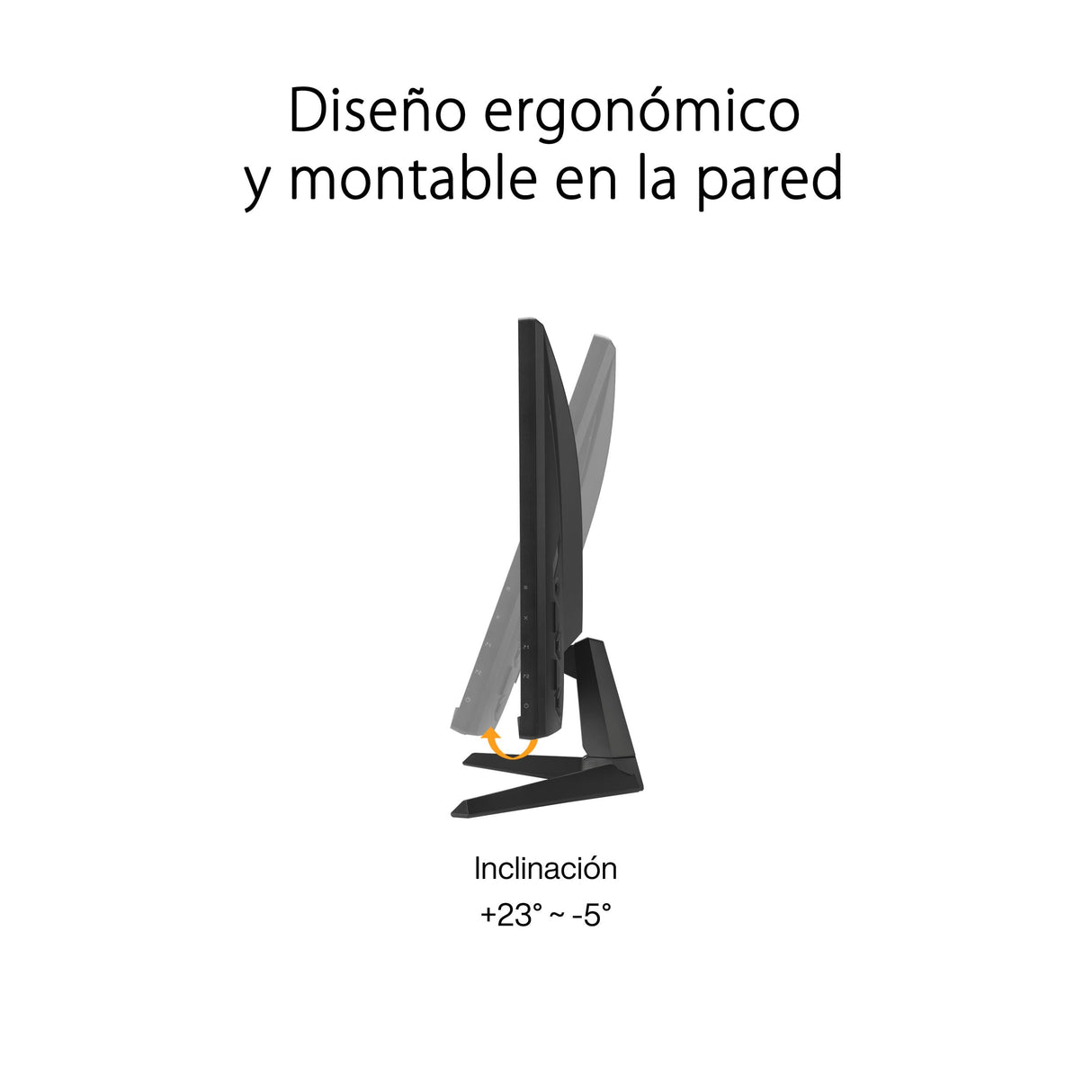 ASUS TUF Gaming VG259Q5A Monitor Gaming de 24.5", Full HD (1920 x 1080), 200 Hz, Fast IPS, ELMB, 0.3 ms GTG (mín), Altavoces estéreo, DisplayWidget Center