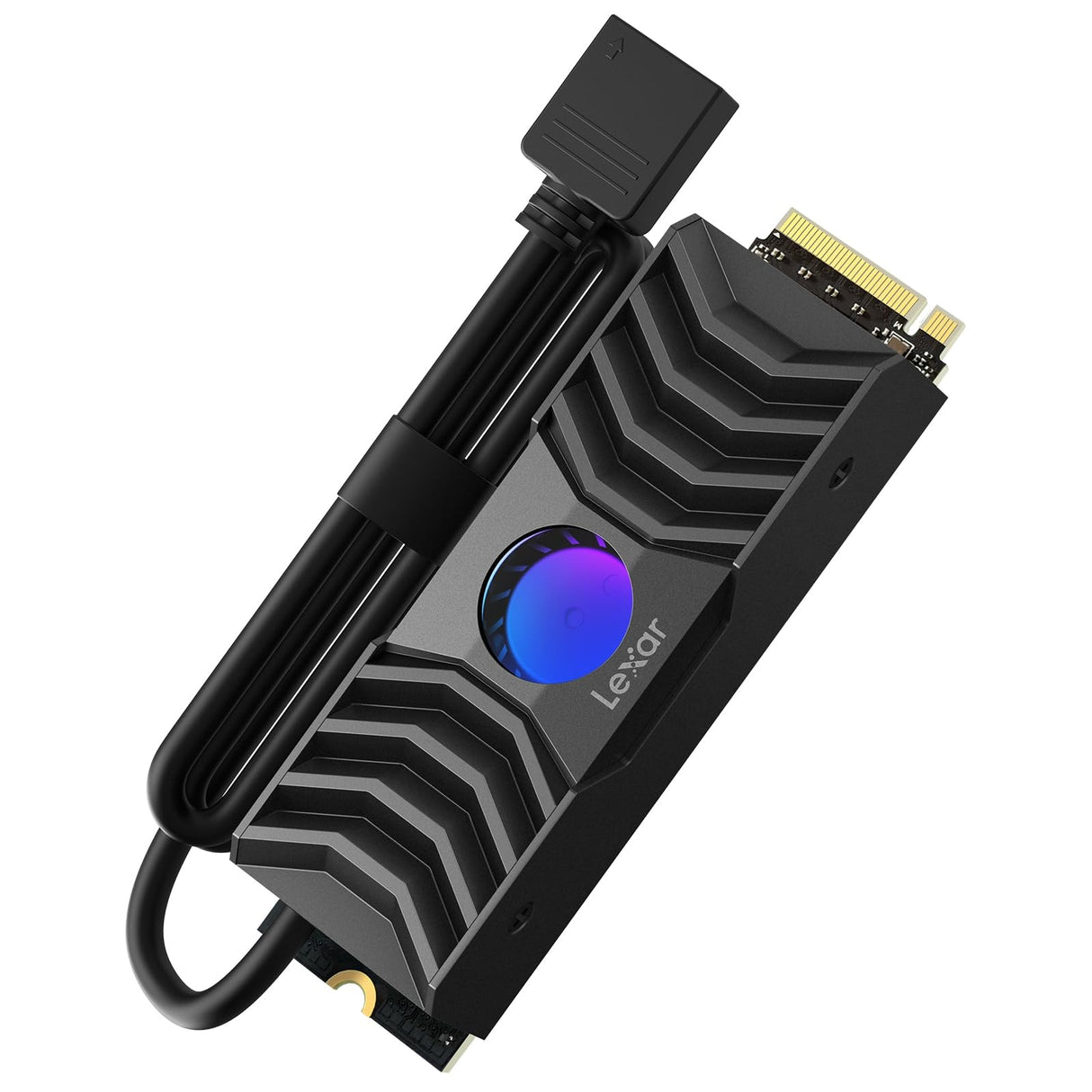 Lexar NM1090 2TB SSD PCle Gen5x4 NVMe, M.2 2280, PCIe 5.0 SSD Interna con un Potente Disipador de Calor, hasta 12000 MB/s, Unidad Interna de Estado Sólido para Juegos, Fotografía y Diseño