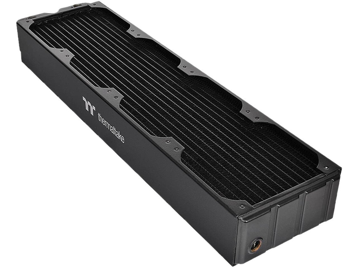 Thermaltake Pacific CL-W192-CU00BL-A - Sistema de refrigeración líquida CL480 de 64 mm de grosor, radiador de cobre