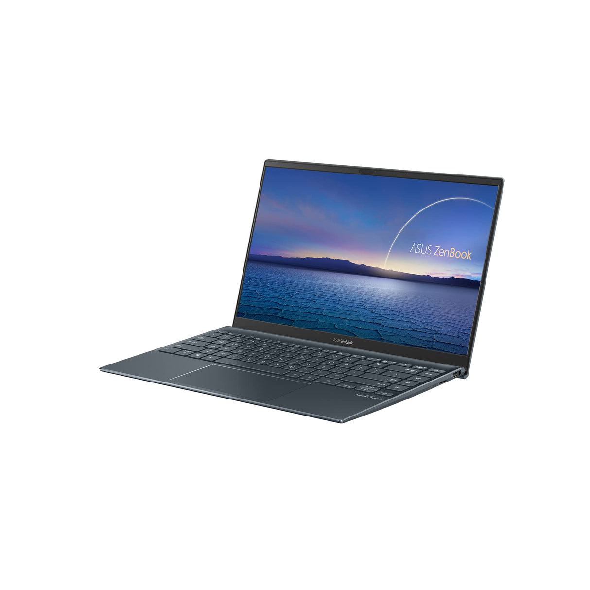 Asus ZenBook 14 UX425EA - Ordenador Portátil de 14" Full HD (Intel Core i7-1165G7, 16GB RAM, 512GB SSD, Iris Xe Graphics, Sin Sistema Operativo) Gris Pino - Teclado QWERTY español