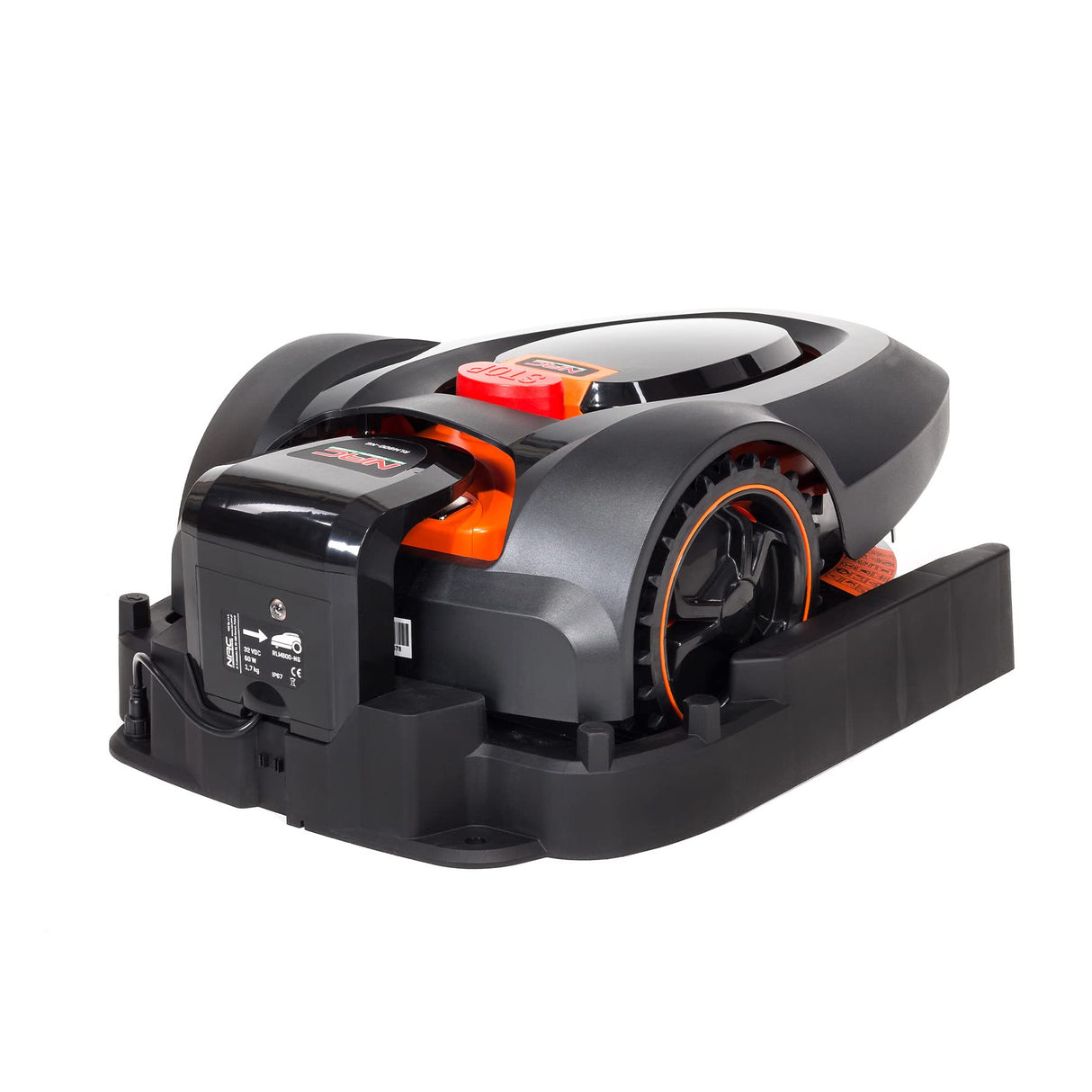 NAC RLM800-NG Robot cortacésped NAC, Superficie de Trabajo máxima 800 m2, Motores sin escobillas