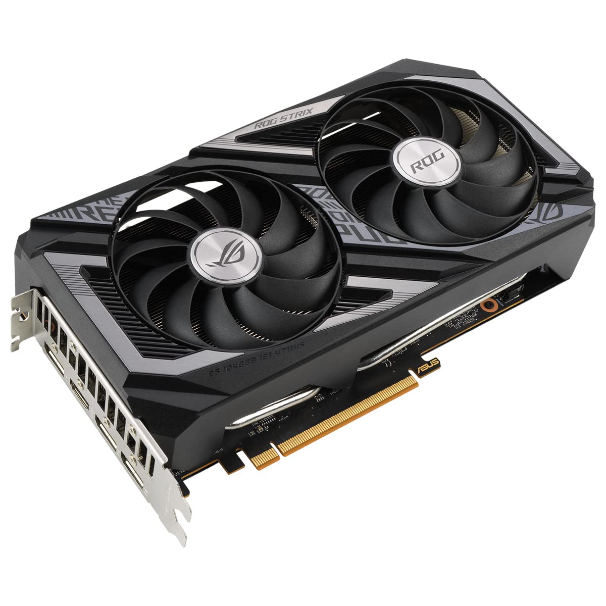 ASUS ROG Strix AMD Radeon RX 6600 XT OC Edition - Tarjeta Gráfica Gaming (AMD RDNA 2, PCIe 4.0, 8GB GDDR6, HDMI 2.1, DisplayPort 1.4a, Ventilador Axial-Tech, Super Alloy Power II, GPU Tweak II)