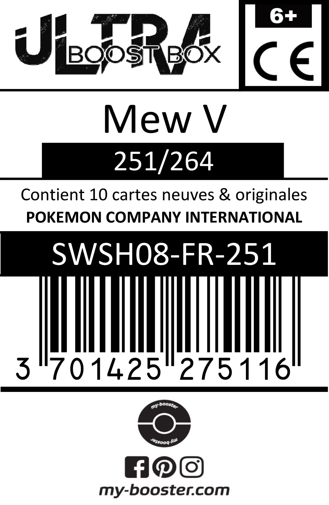 my-booster-Pokémon Company SWSH08-FR-251
