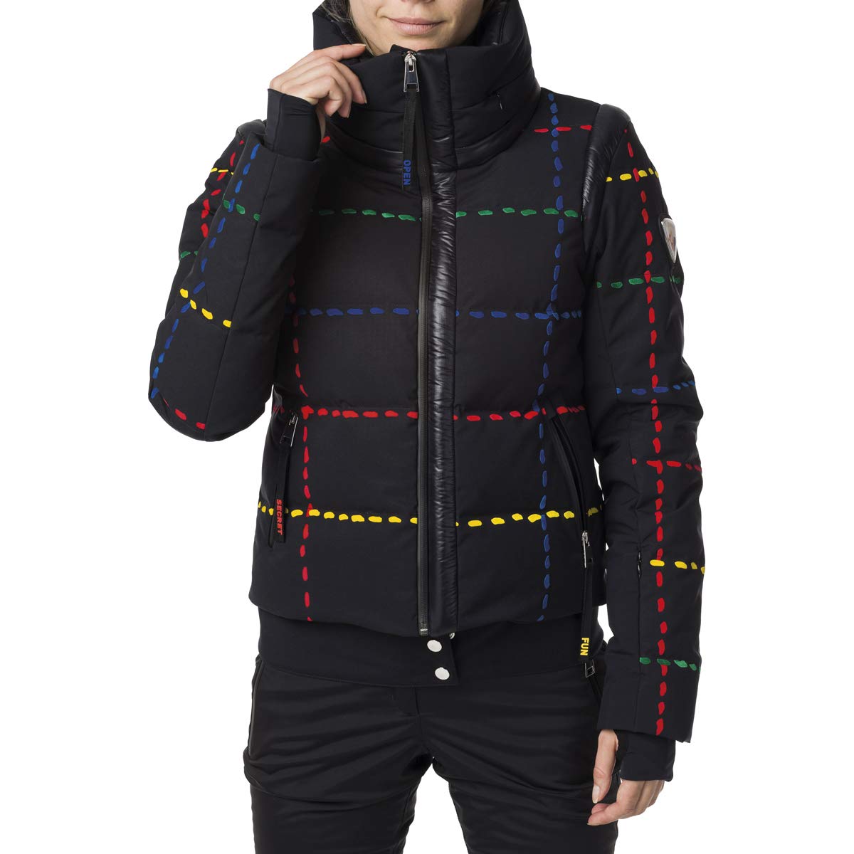 Rossignol Mooni Flock Chaqueta Plumas, Mujer, Black, L