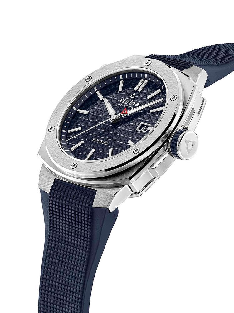 Alpina Reloj Analógico para Hombre de Cuarzo con Correa en Acero Inoxidable mid-39683