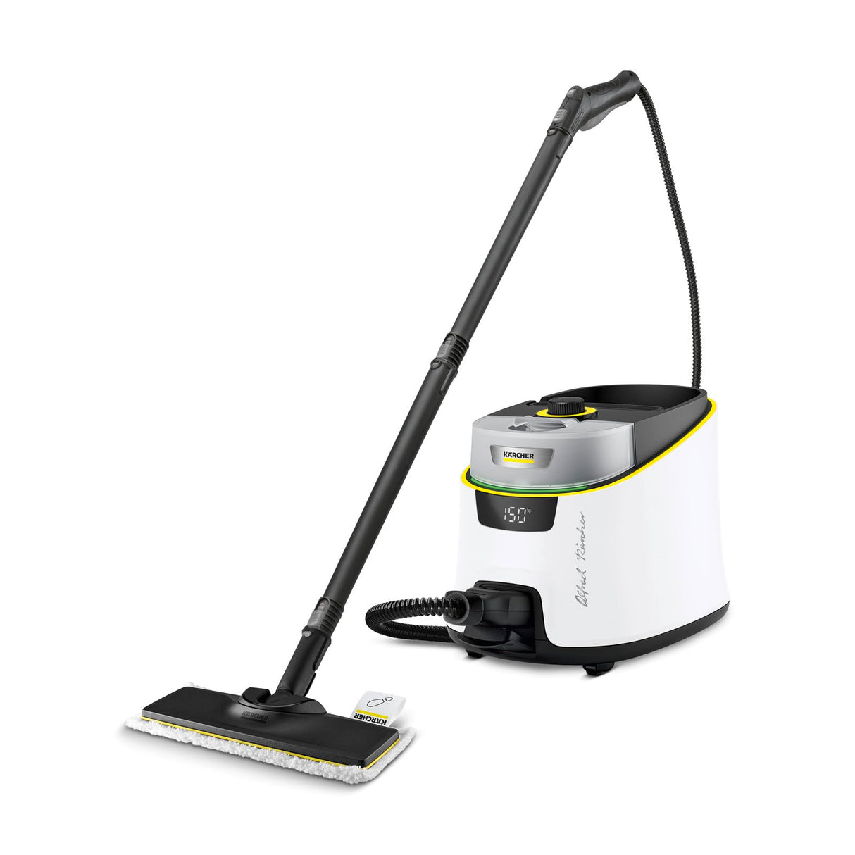 Kärcher Limpiador a vapor SC 5 Deluxe Signature Line, 4 bar, aprox. 130 m² de potencia de superficie, 2250 W de potencia calorífica, calentado en 3 minutos, con igual alfombra