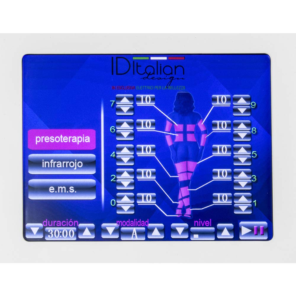 Postquam | Maquina Presoterapia 3 en 1 Electro Beauty Sculpt – Equipo de Presoterapia Profesional para el Cuerpo Entero