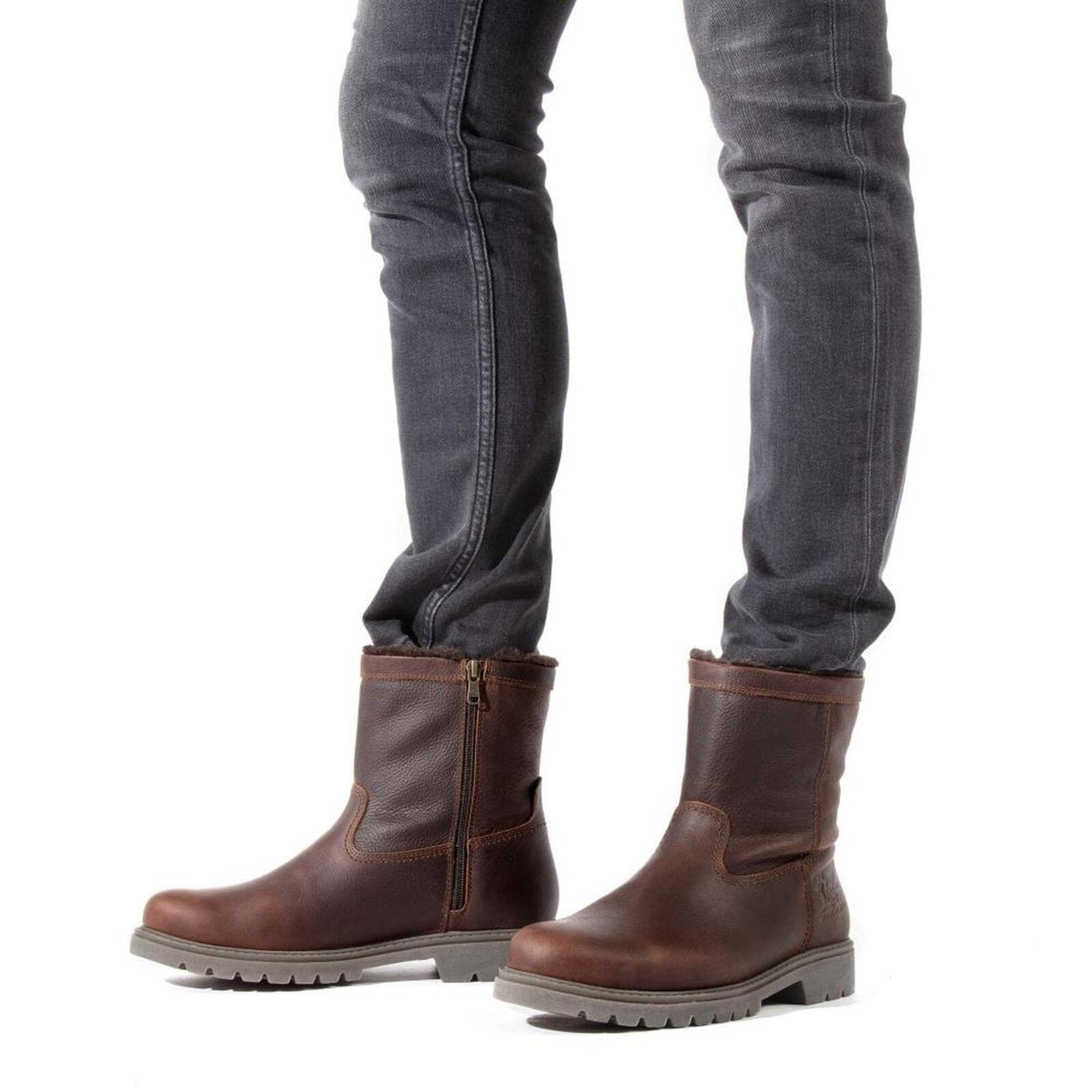 Panama Jack - Fedro, Botas de motociclista, Chestnut C013,