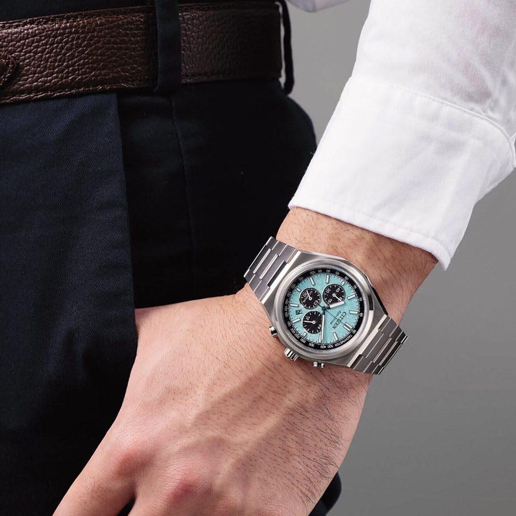 CITIZEN Reloj Cronógrafo para para Hombre de Eco-Drive con Correa en Titanio CA4610-85M