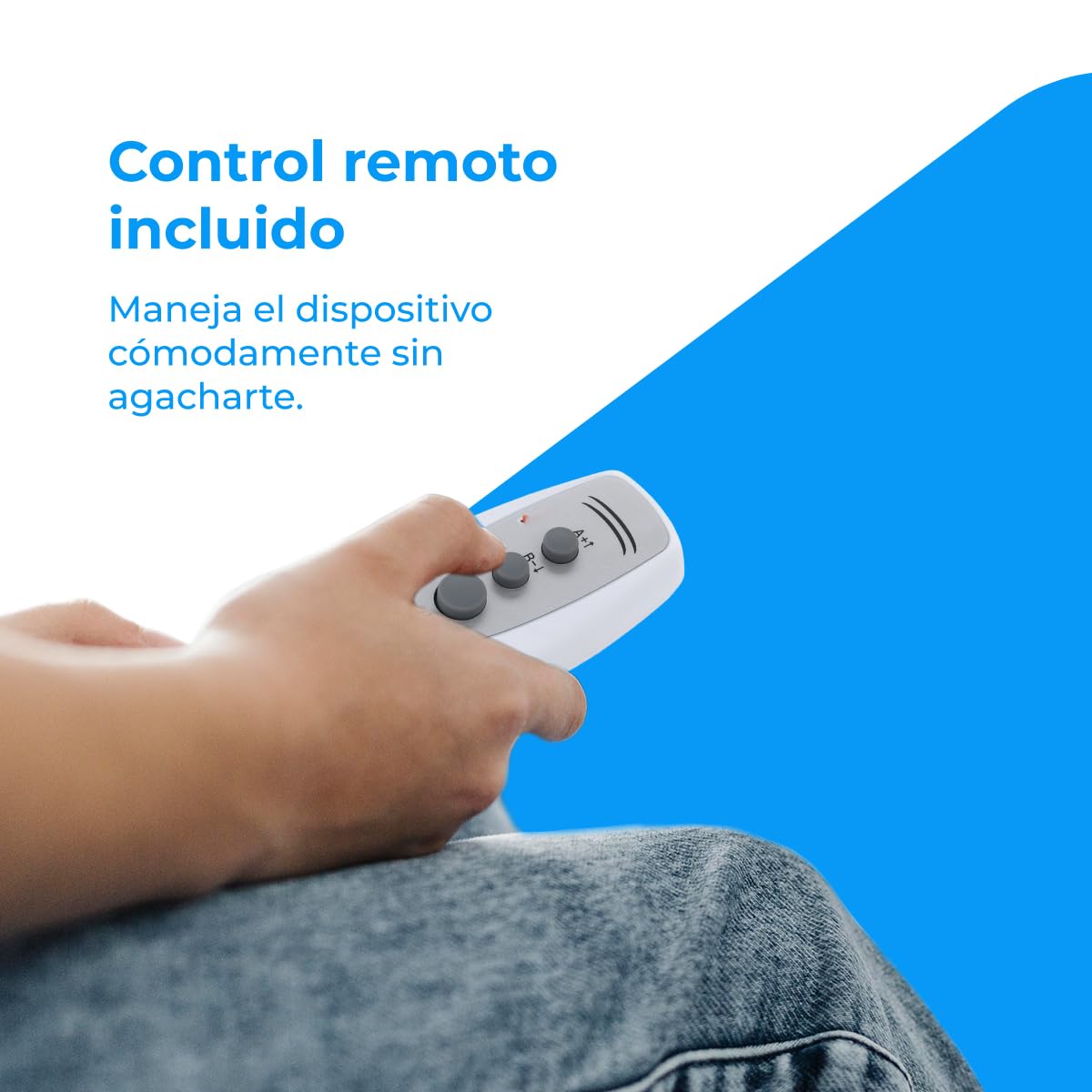 NK Ejercitador de Piernas Eléctrico, Ejercitador Pasivo, Mejora la Circulación, Ideal para Rehabilitación, Movilidad con Velocidad Ajustable, para Hogar y Oficina