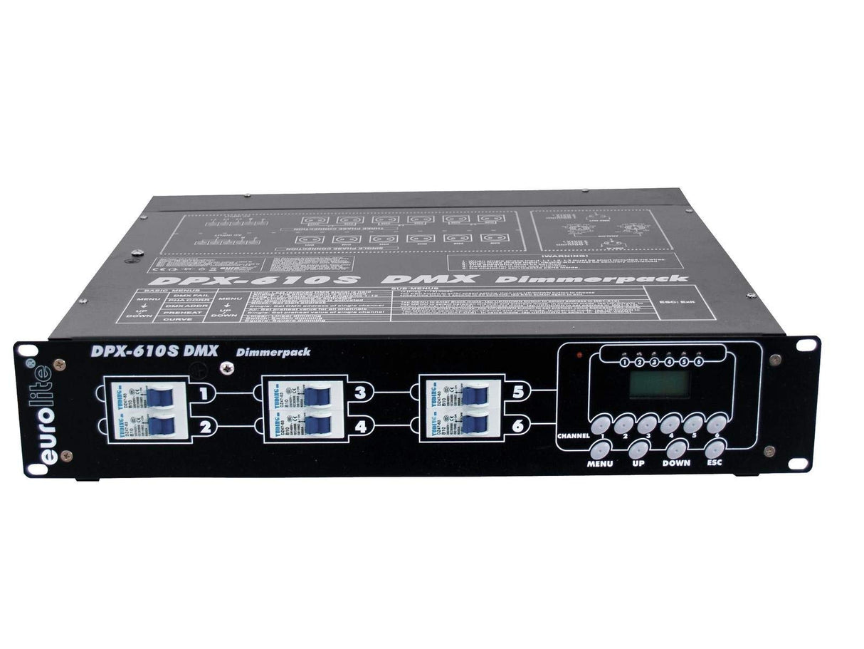 Eurolite DPX-610 S DMX - Regulador de intensidad