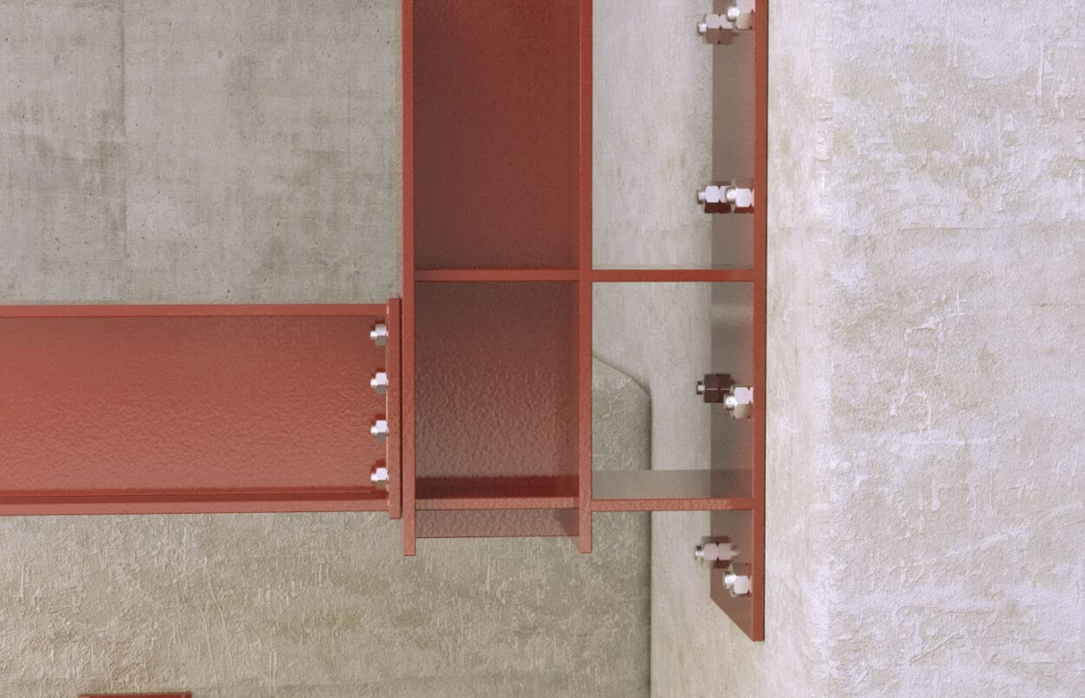 fischer UltraCut FBS II 8 x 100 50/35 US Hexagonal Acero Inoxidable Potente Tornillo de hormigón con punta endurecida, para exteriores y zonas húmedas, fijación segura en hormigón, 50 unidades