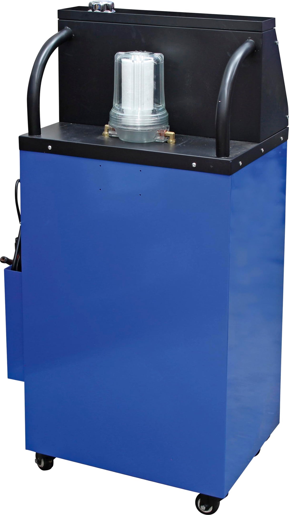 BGS 7082 | Dispositivo de cambio/limpieza de aceite de la caja de cambios automática con juego de adaptadores