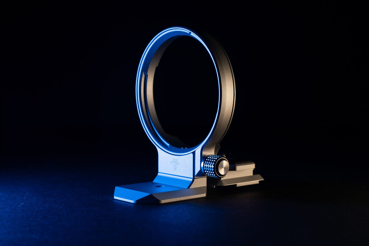 Silence Corner Atoll D - Plata | Collar Giratorio para Modelos de cámara DSLR seleccionados | Cambio de orientación rápido (Vertical/Horizontal), Lentes de Cambio fácil, Montaje Universal de trípode,